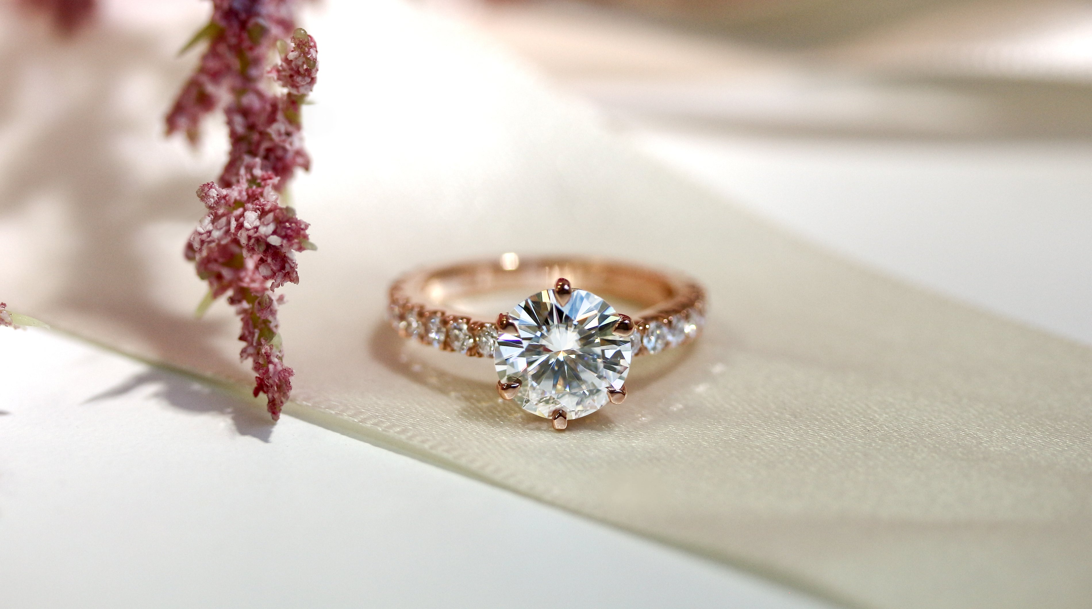 kobelli round moissanite solitaire ring