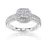 0.5 Carat Natural Diamond Quad Princess Gina Ring