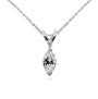 0.25 Carat Natural Diamond Marquise Necklace