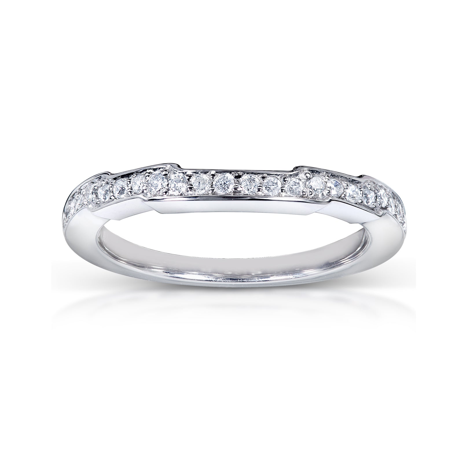 Natural Diamond Audrey Shadow Ring