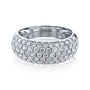 1.25 Carat Diamond Puff Ring