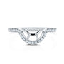 Natural Diamond Shadow Ring - MZ62057OV-E