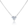 1 Carat Natural Diamond Clover Necklace