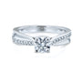 0.5 Carat Natural Diamond Twist Ribbon Ring