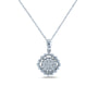 0.16 Carat Natural Diamond Harmony Cluster Necklace
