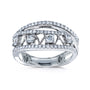 0.5 Carat Natural Diamond Anniversary Ring