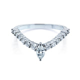 0.55 Carat Natural Diamond Marquise Point Ring