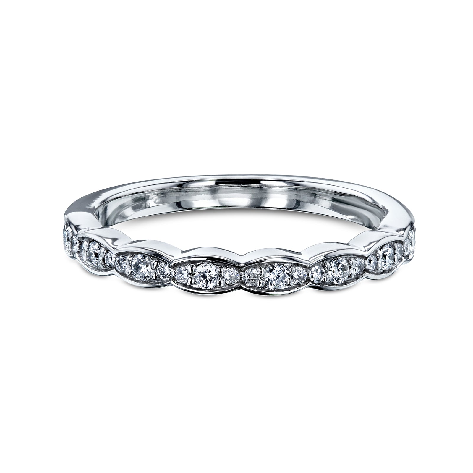 0.16 Carat Natural Diamond Jasmine Ring