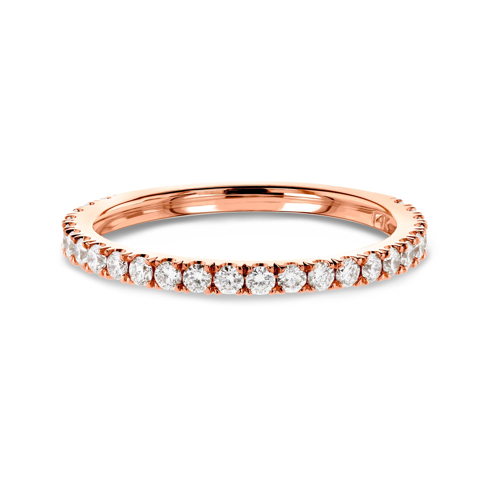 0.35 Carat Natural Diamond Near Eternity Ring