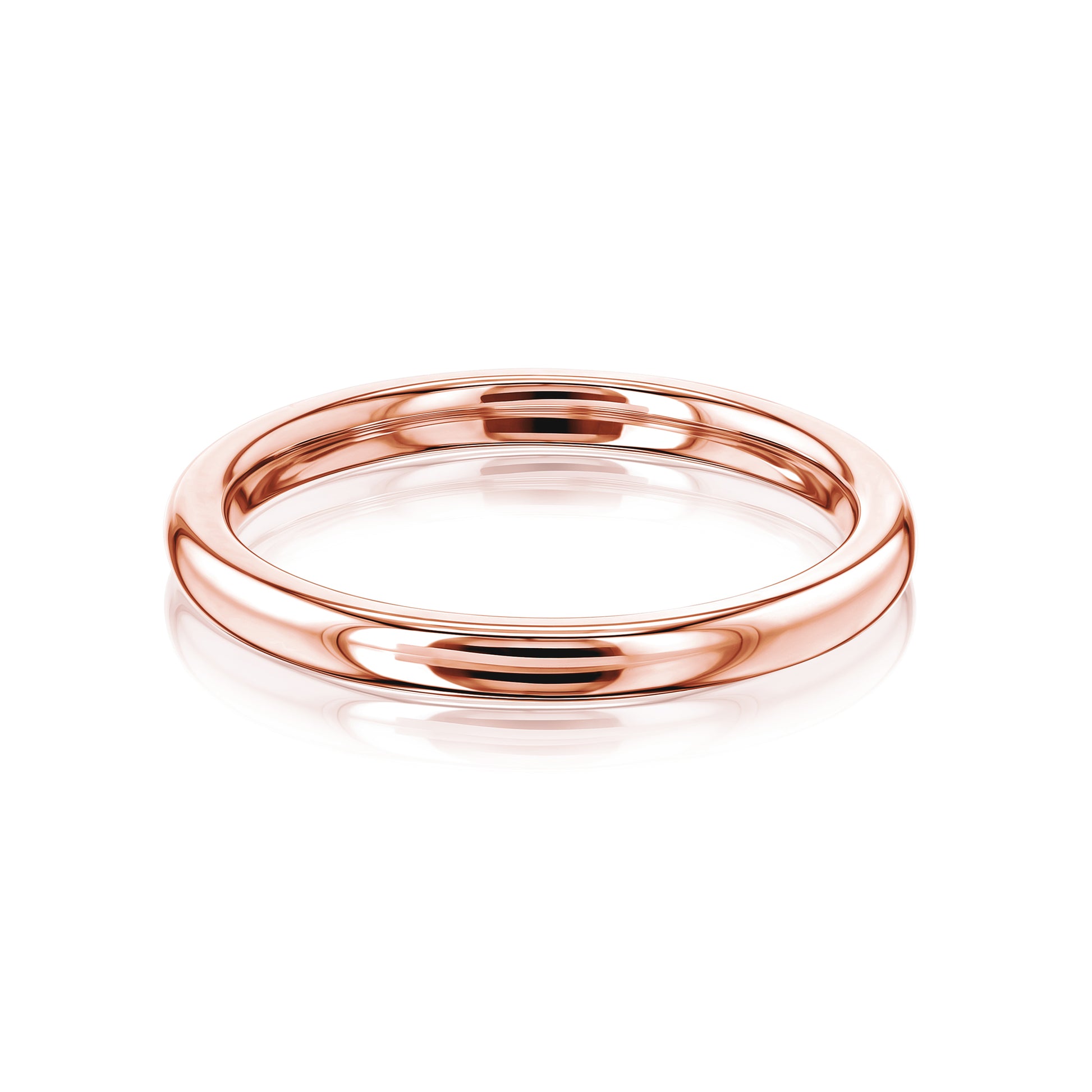 2mm Plain Gold Nara Ring