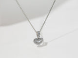 Kobelli Diamond Heart Harp Necklace - Lyra