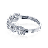 Natural Diamond Accent Ivy Wreath Ring