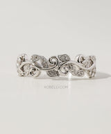 Natural Diamond Accent Ivy Wreath Ring