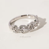 Natural Diamond Accent Ivy Wreath Ring