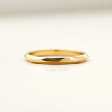 Kobelli Solid Gold Chevron Wedding Band - Hana Band