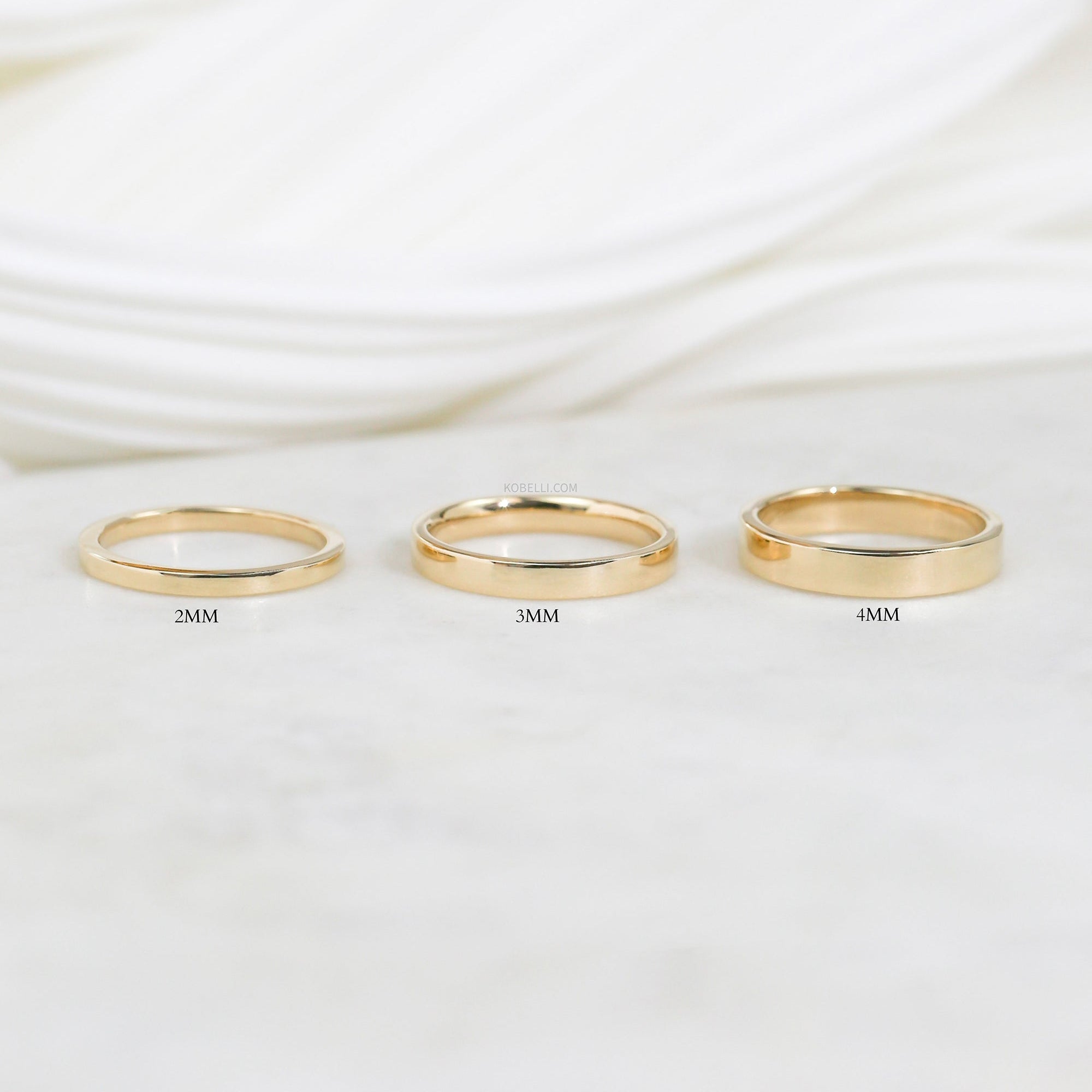 Kobelli Cigar Band Havana Ring