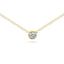 0.33 Carat Natural Diamond Solitaire Lucy Necklace