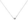 0.06 Carat Natural Diamond Solitaire Lucy Necklace