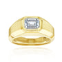 1.41 Carat Lab Grown Diamond Solitaire Emerald Flush Cornell Ring (IGI)