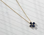 Kobelli Sapphire Flower Necklace