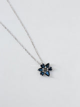 Kobelli Sapphire Flower Necklace