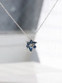 Kobelli Sapphire Flower Necklace
