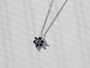 Kobelli Sapphire Flower Necklace
