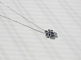 Kobelli Sapphire Flower Necklace
