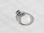 Kobelli 1.24 Carat TGW Sapphire & Diamond Engagement Ring