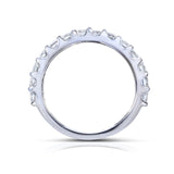 1 Carat Lab Grown Diamond 3mm Half Eternity Lorette Ring