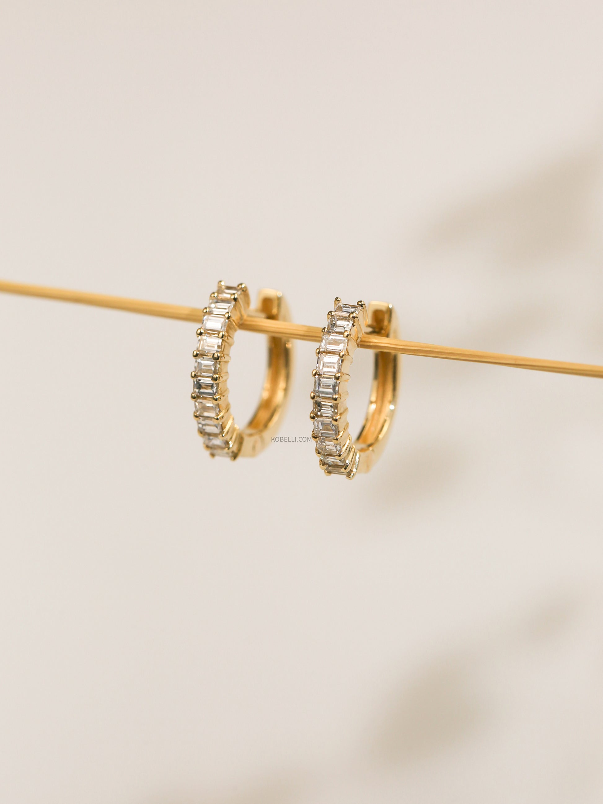 0.60 Carat Natural Diamond Millie Hoops