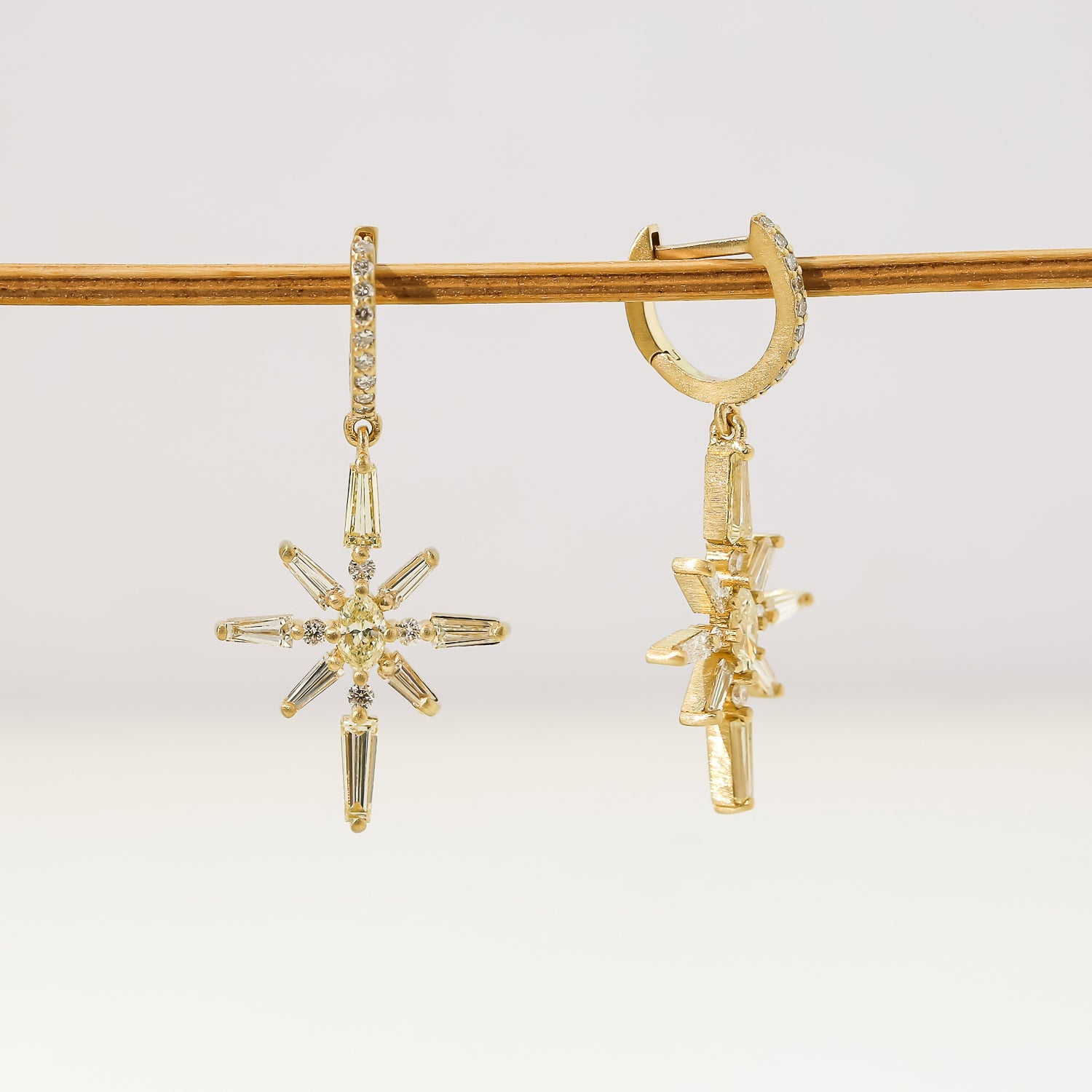 Kobelli Custom Tailored Diamond Earrings