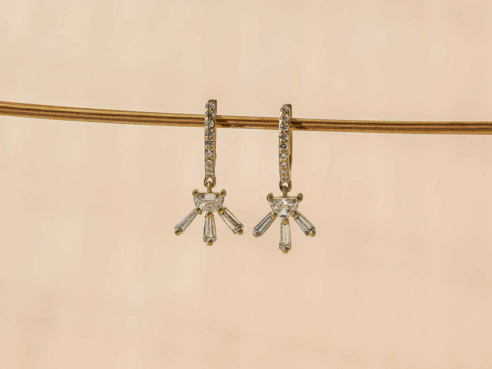 Kobelli Custom Tailored Diamond Earrings