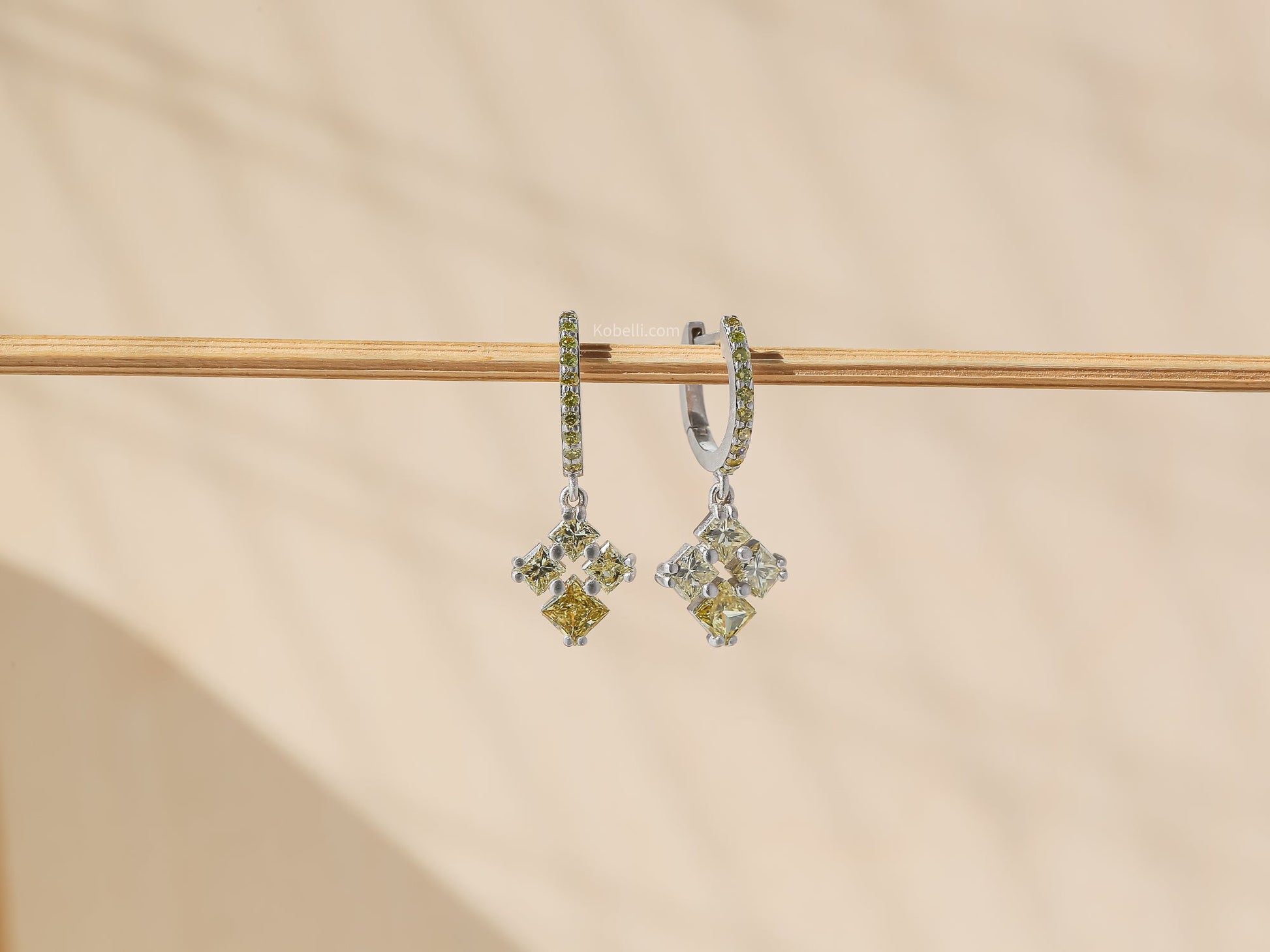 Kobelli Custom Tailored Diamond Earrings