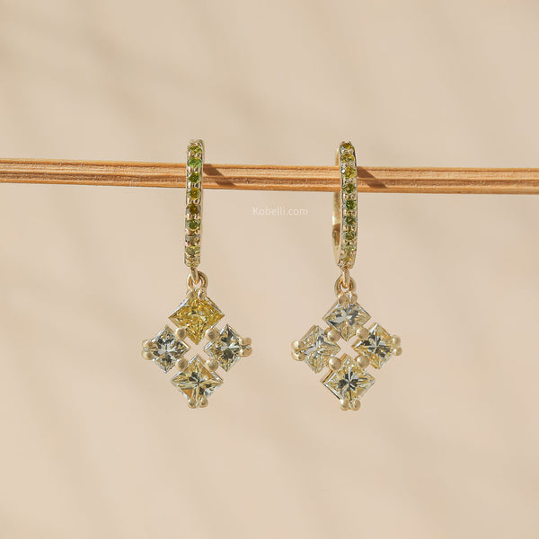 Kobelli Custom Tailored Diamond Earrings