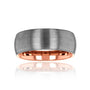 8mm Gunmetal Donovan Ring