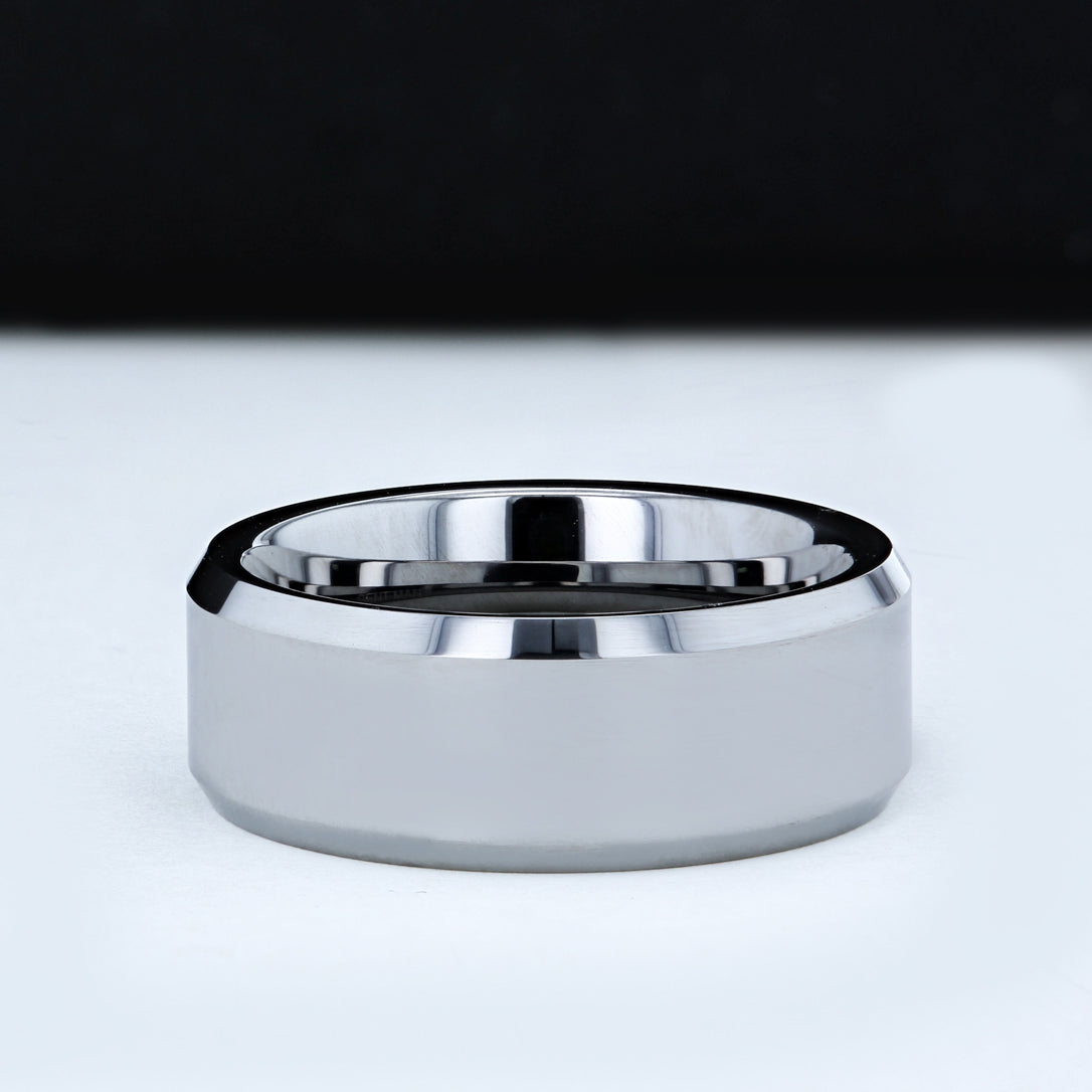 8mm Glossy Hugo Ring