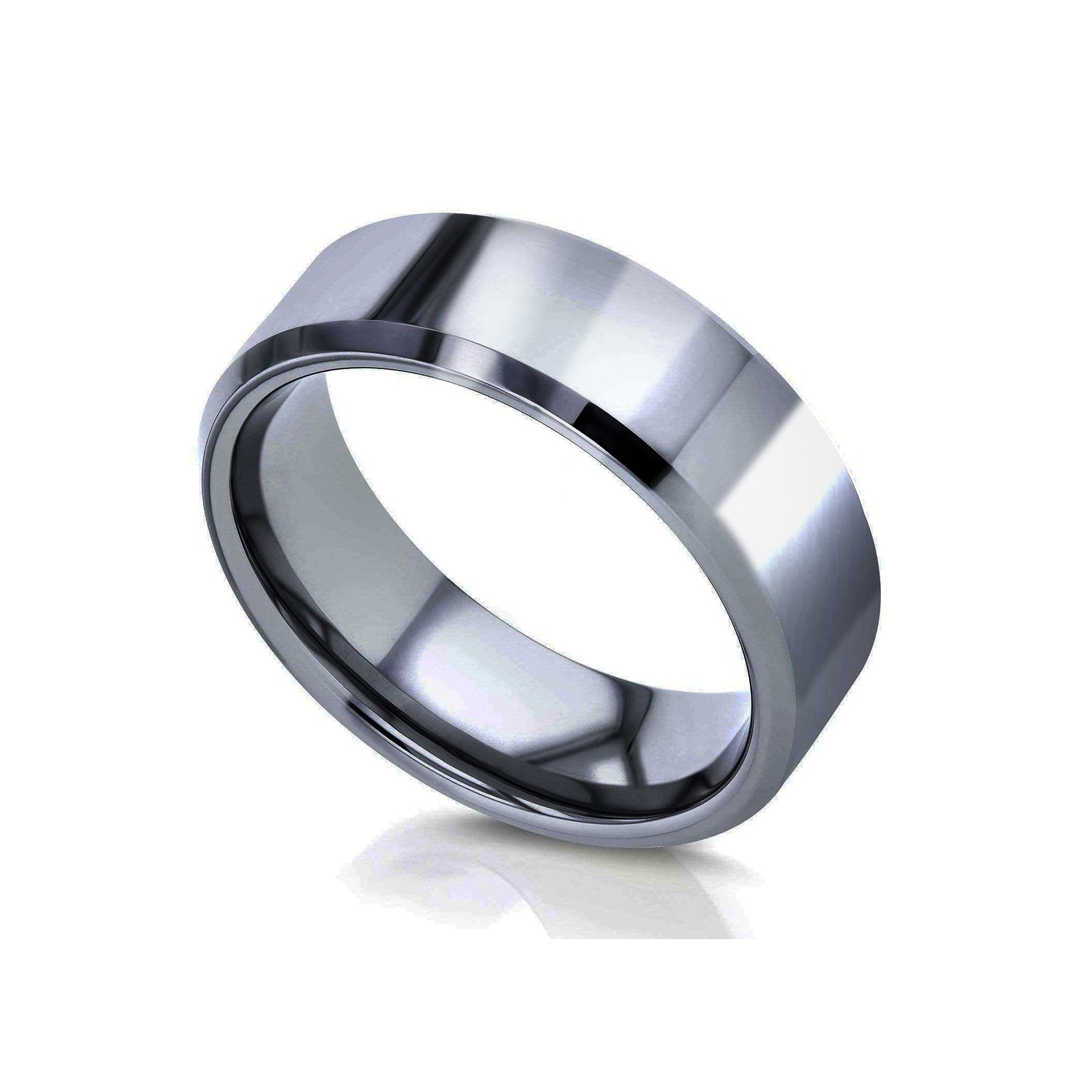 8mm Glossy Hugo Ring