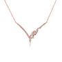 0.3 Carat Lab Grown Diamond Orion Chevron Necklace