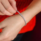 Diamond Tennis Eternity Bracelet