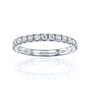 0.5 Carat Lab Grown Diamond Half Eternity Signature Bold Ring