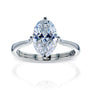 2 Carat Lab Grown Diamond Solitaire Oia (ee-ah) Ring