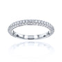 0.8 Carat Lab Grown Diamond Near Eternity Beverly Ring