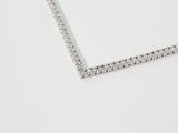 Theia Chevron Diamond Necklace