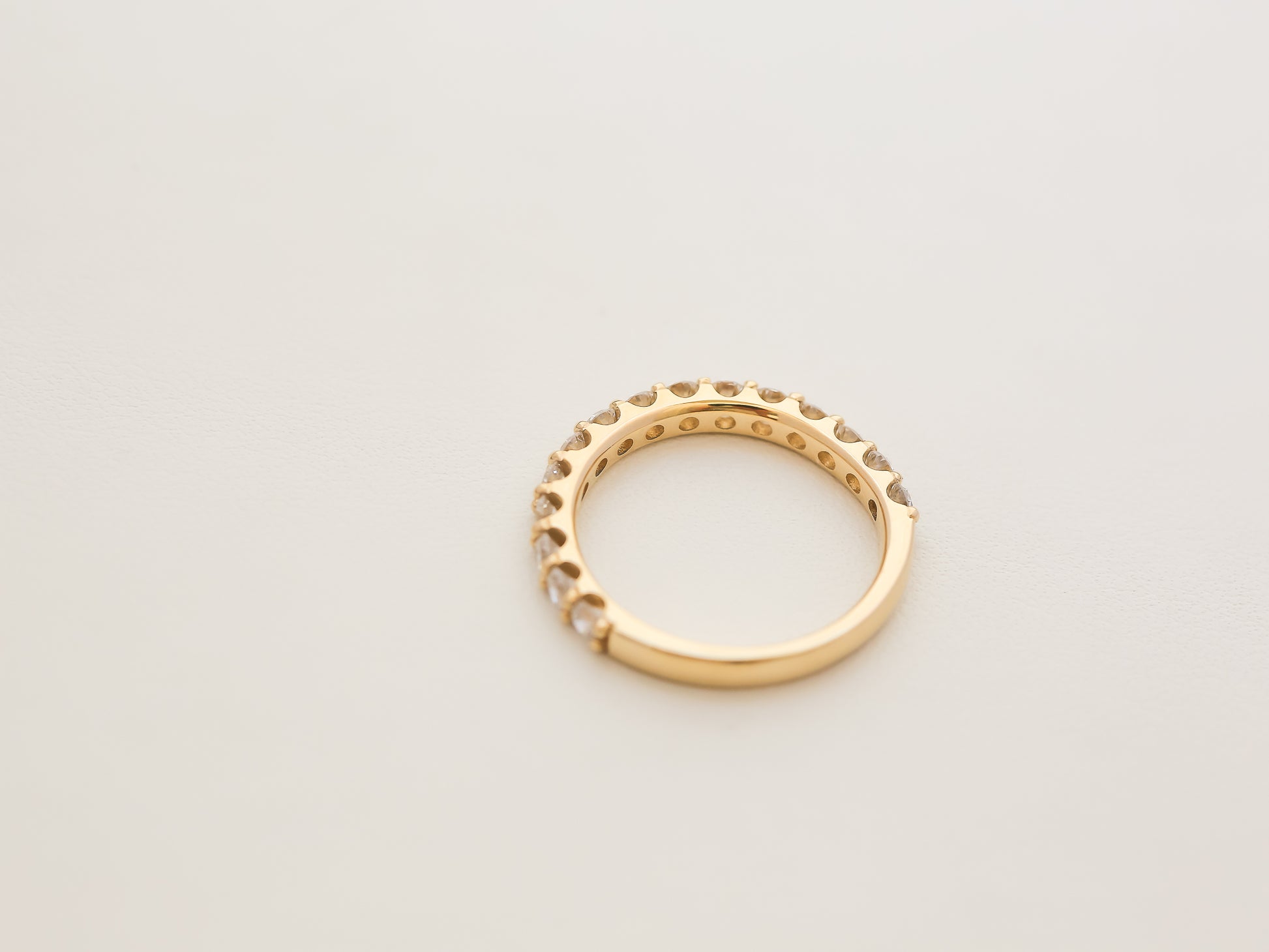 0.9 Carat Lab Grown Diamond U-Prong Ring