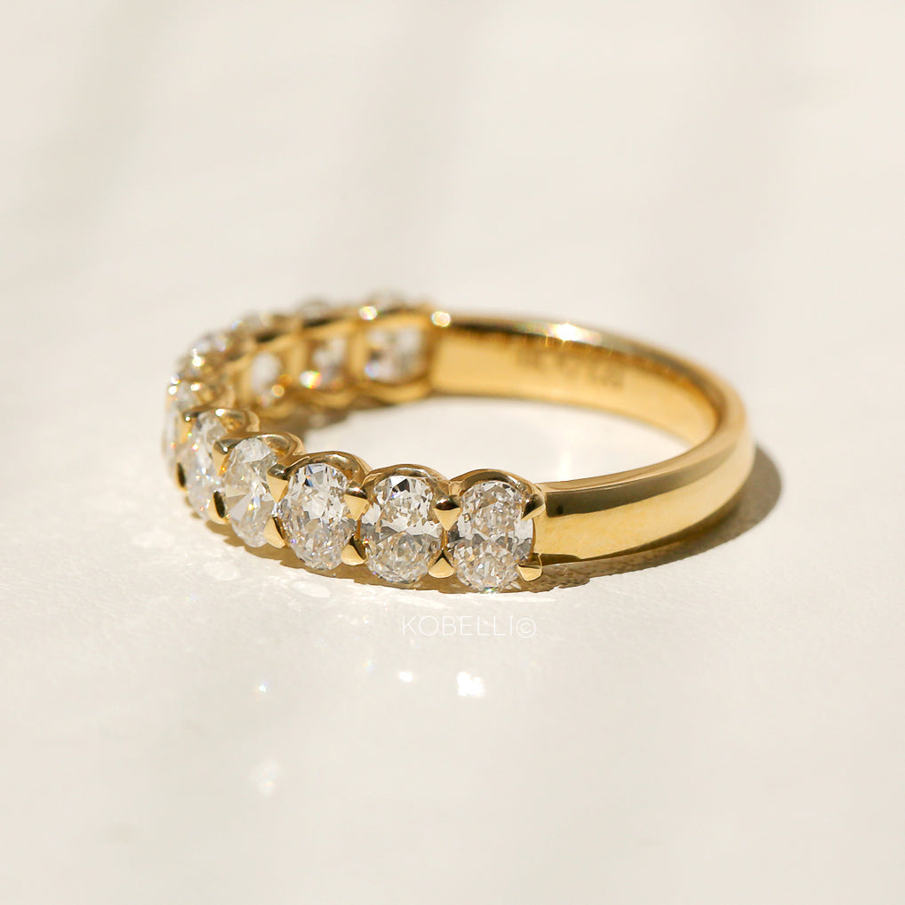Kobelli Oval Diamond Band