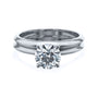 1.5 Carat Lab Grown Diamond Solitaire Hana Bridal Set