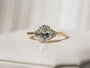 Kobelli Oval Diamond Side Cluster Ethical & Sustainable Ring
