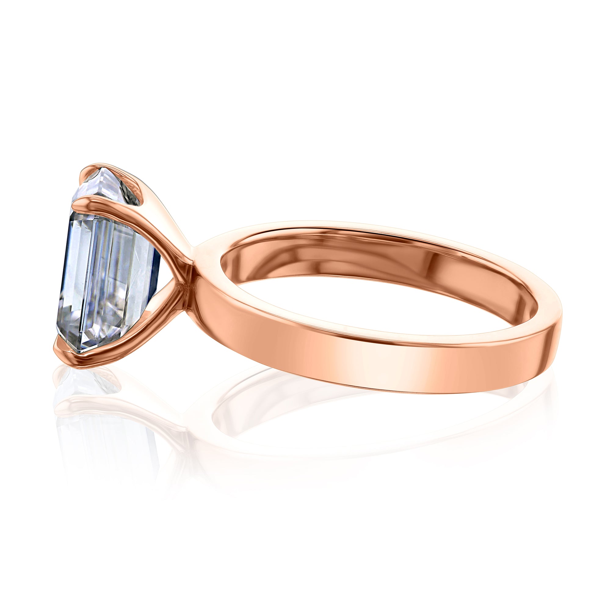 3 Carat Lab Grown Diamond Solitaire Havana Ring