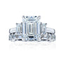 7 Carat Lab Grown Diamond Esma Bridal Set in White Gold